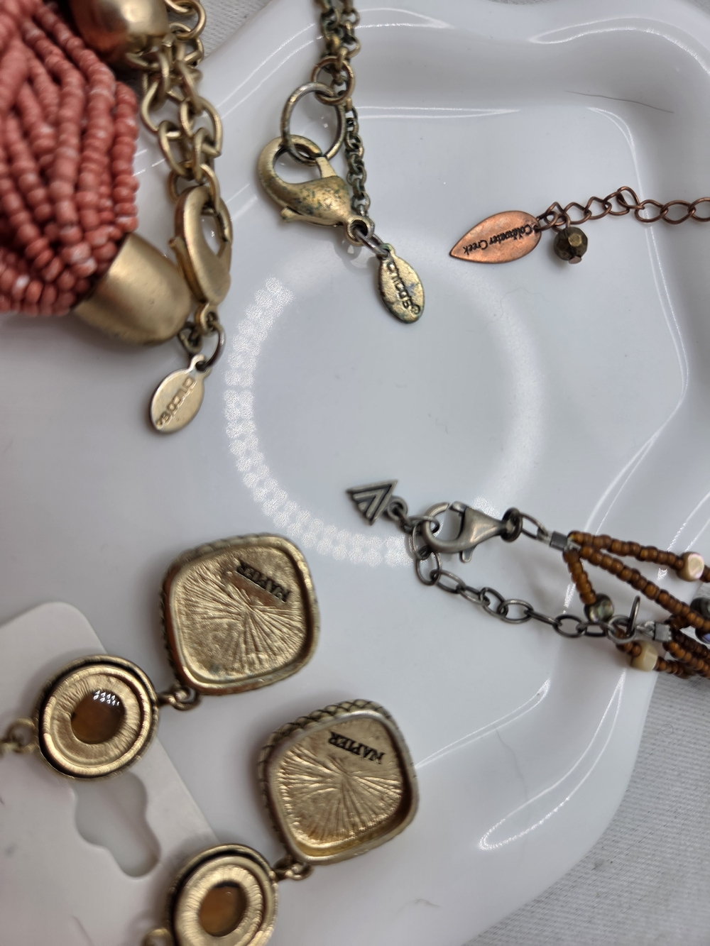 HUGE 42pc Vintage & Modern Jewelry Lot CHICO'S NAPIER COLDWATER CR Necklace Ear - Picture 14 of 14